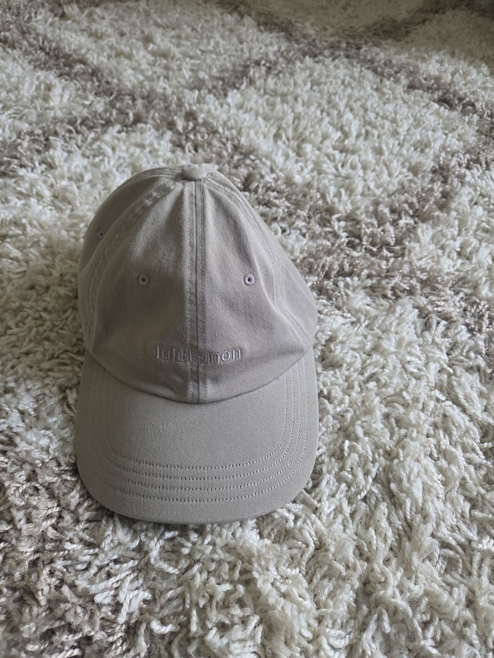 lululemon athletica Men’s Beige Baseball Cap